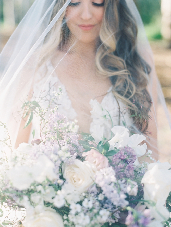 Lilac Infused Wedding Editorial | mallorydawn.com